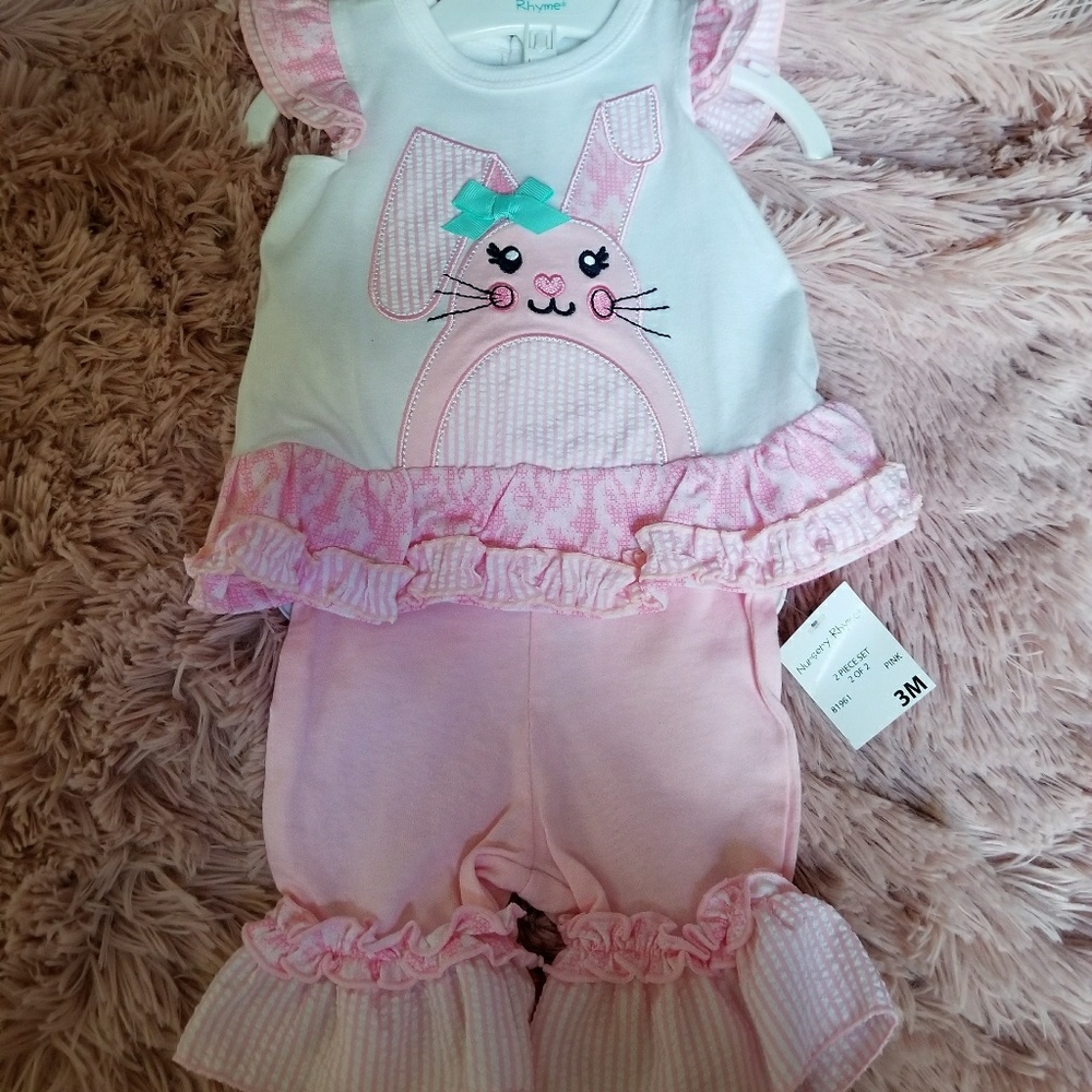 2 piece baby girl summer outfit